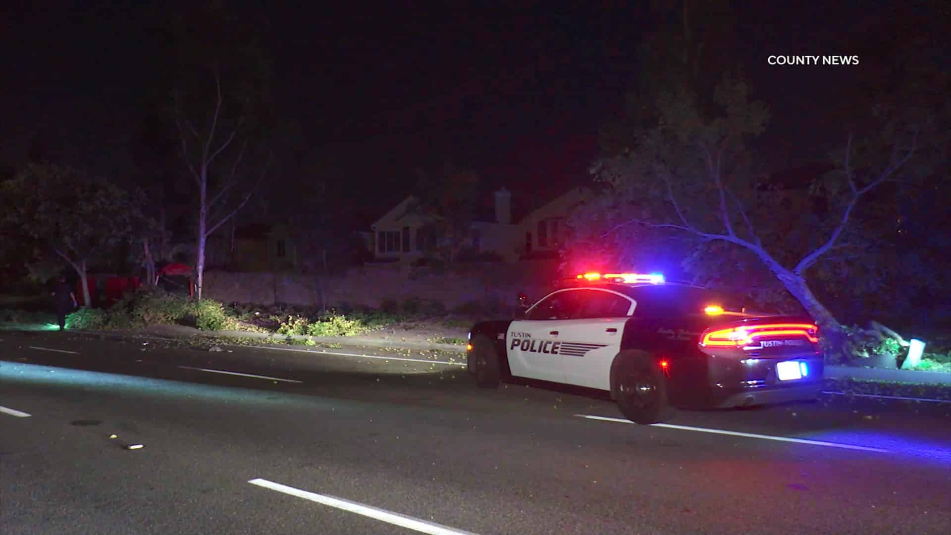 Tustin: Hit & Run Driver Apprehended After Rollover Crash - CountyNews.TV