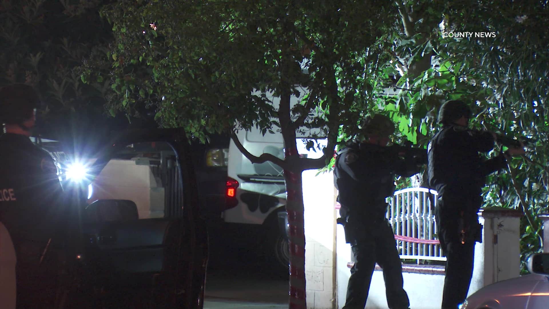 Santa Ana: SWAT Team Searches Home After Shooting - CountyNews.TV