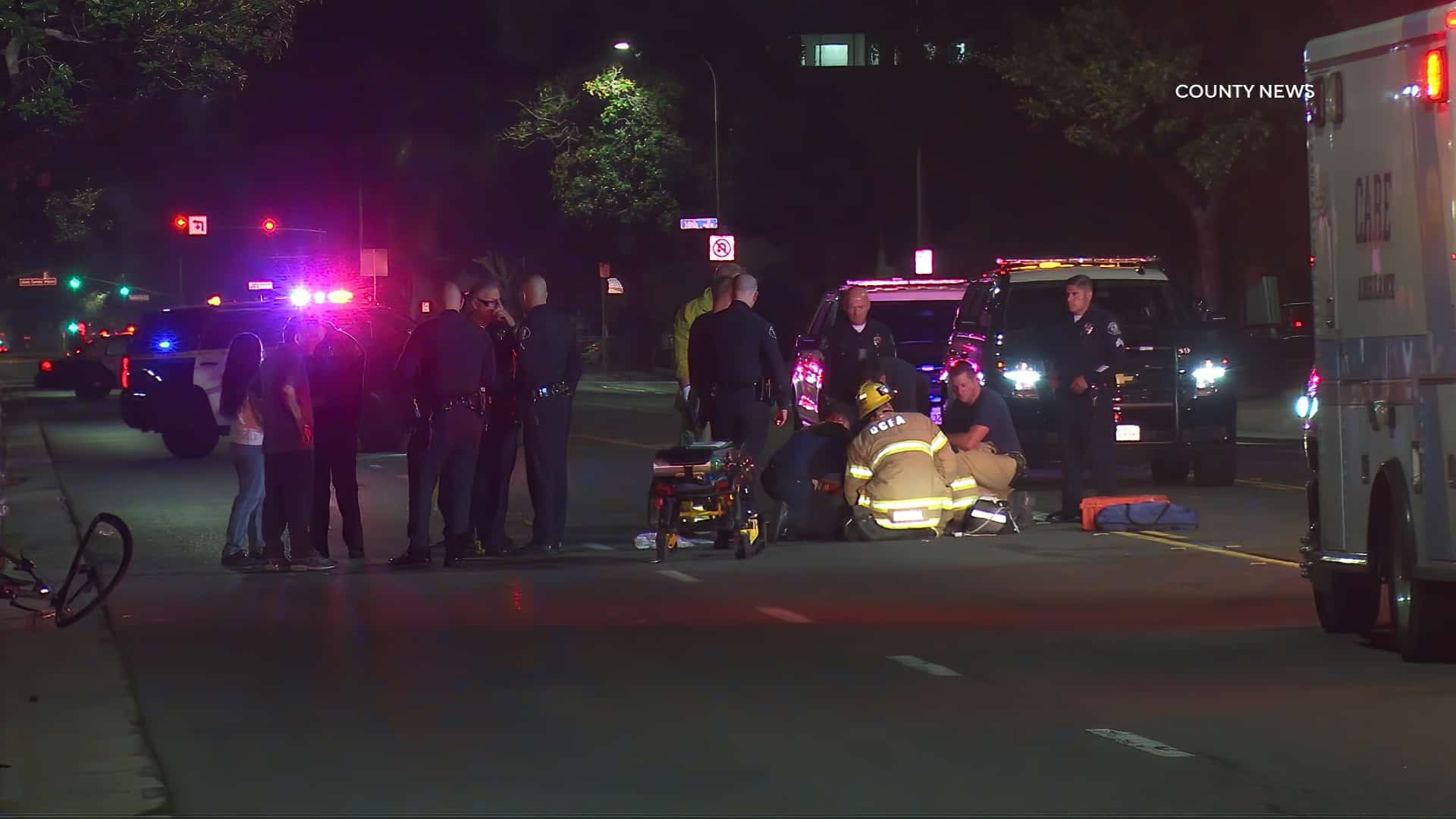 1 DEAD AFTER SANTA ANA HIT AND RUN POLICE LOOK FOR CHARGER DRIVER WHO LEFT THE SCENE visual data 6
